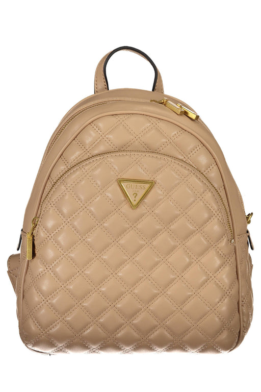 Guess Jeans Beige Womens Backpack
