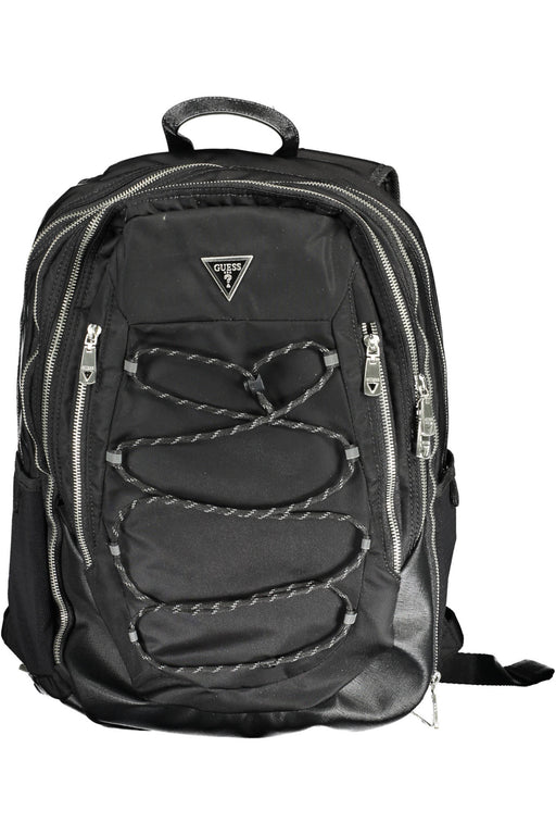 GUESS JEANS BLACK MAN BACKPACK