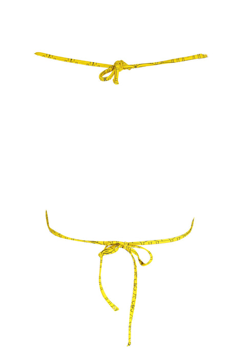 Karl Lagerfeld Beachwear Top Γυναικείο Costume Yellow | Αγοράστε Karl Online - B2Brands | , Μοντέρνο, Ποιότητα - Υψηλή Ποιότητα