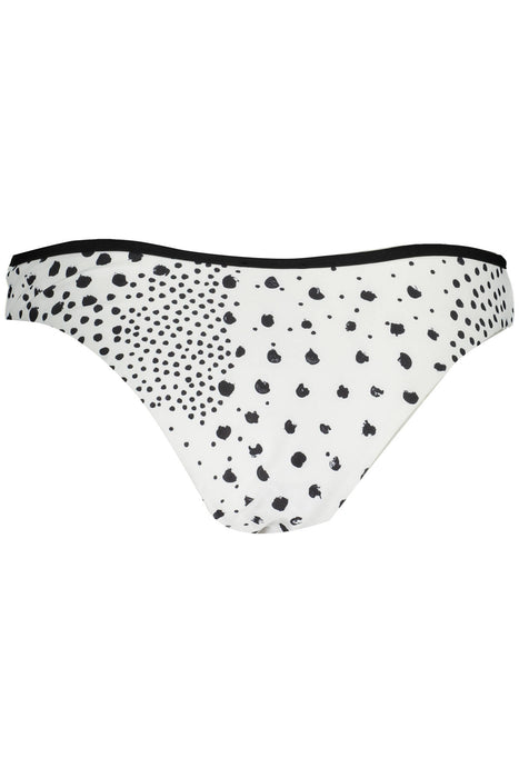 Karl Lagerfeld Beachwear Womens Bottom Swimsuit White