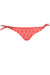 Karl Lagerfeld Beachwear Swimsuit Side Bottom Woman Red