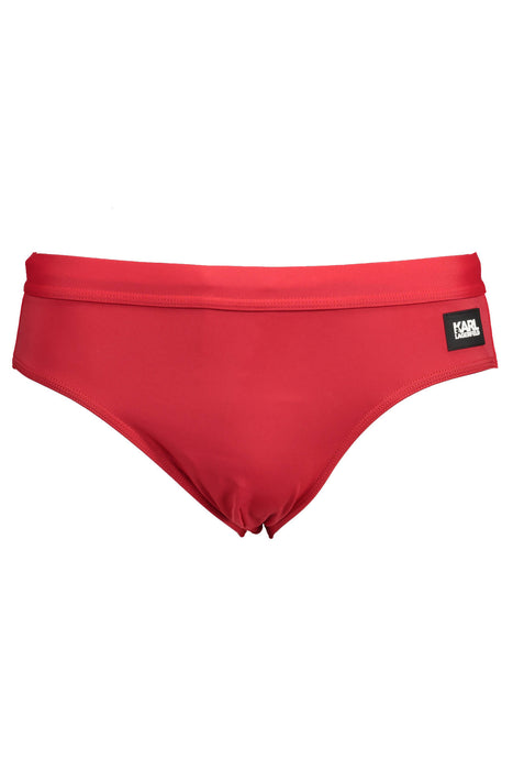 Karl Lagerfeld Beachwear Costume Parts Under Man Red