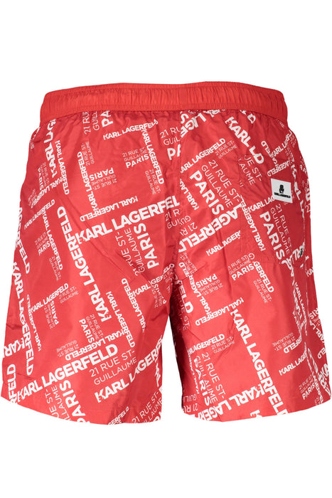 Karl Lagerfeld Beachwear Costume Parts Under Man Red | Αγοράστε Karl Online - B2Brands | , Μοντέρνο, Ποιότητα - Καλύτερες Προσφορές