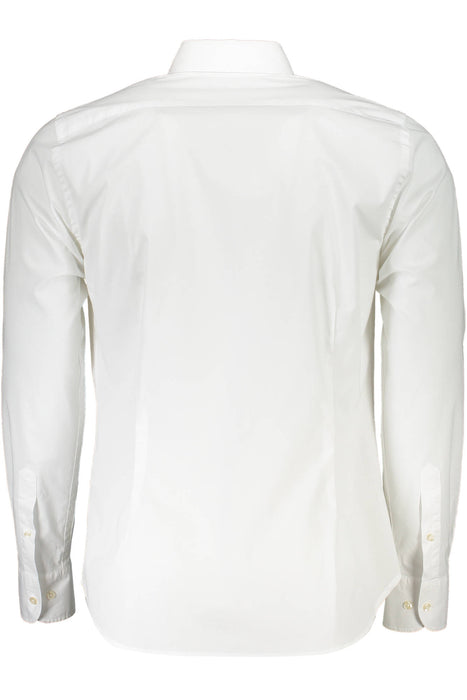 La Martina Mens Long Sleeved Shirt White