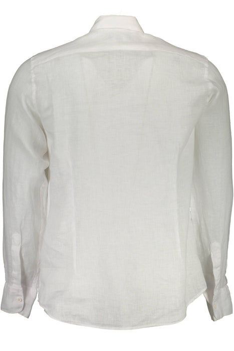 La Martina Mens White Long Sleeve Shirt