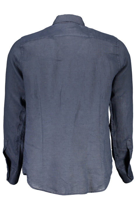 La Martina Ανδρικό Blue Long Sleeve Shirt | Αγοράστε La Online - B2Brands | , Μοντέρνο, Ποιότητα - Υψηλή Ποιότητα