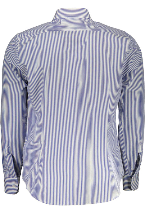 La Martina Mens Blue Long Sleeve Shirt