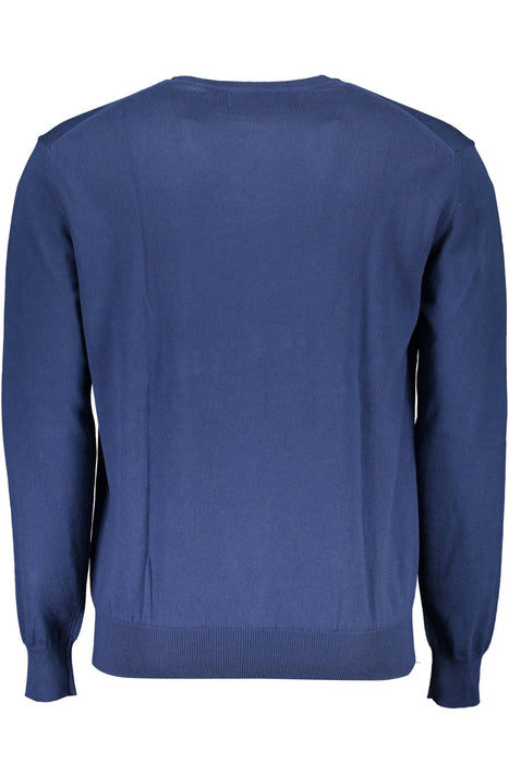 La Martina Mens Blue Sweater