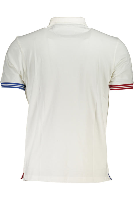 La Martina Mens White Short Sleeve Polo Shirt