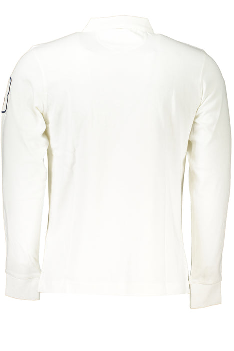 La Martina Ανδρικό Λευκό Long Sleeve Polo Shirt | Αγοράστε La Online - B2Brands | , Μοντέρνο, Ποιότητα - Καλύτερες Προσφορές