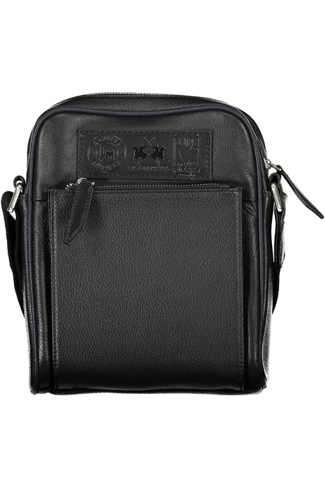 LA MARTINA BLACK MAN SHOULDER BAG