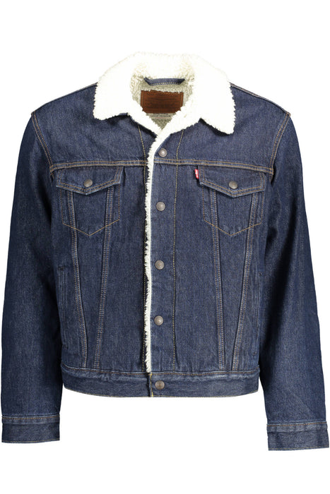 Levis Blue Mens Jeans Jacket