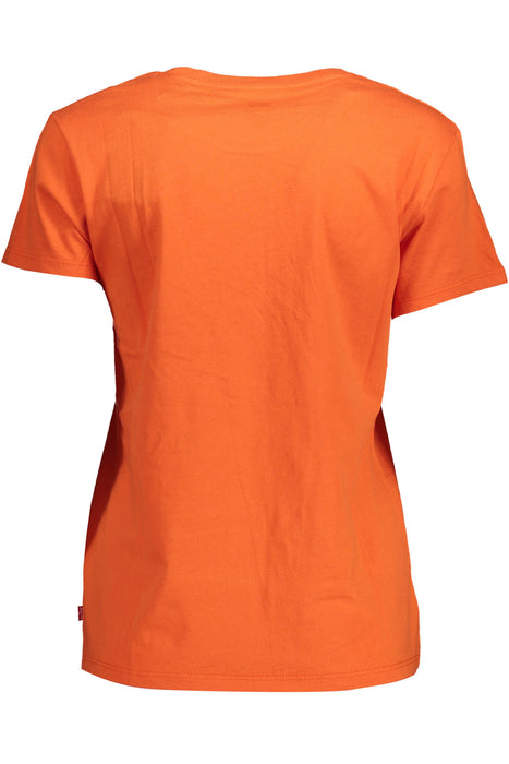 Levis Womens Short Sleeve T-Shirt Orange