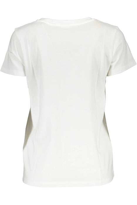 Levis White Woman Short Sleeve T-Shirt