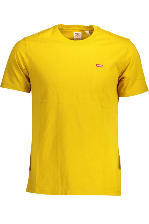 Levis Man Short Sleeve T-Shirt Yellow