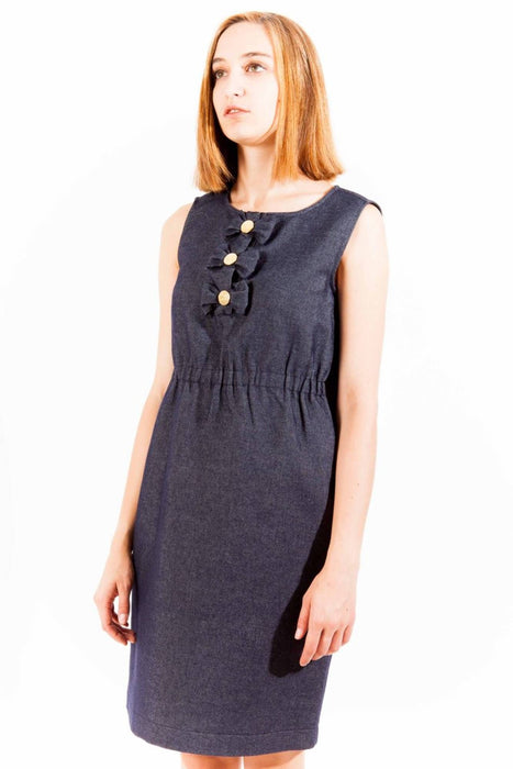 Love Moschino Short Dress Woman Blue | Αγοράστε Love Online - B2Brands | , Μοντέρνο, Ποιότητα - Καλύτερες Προσφορές