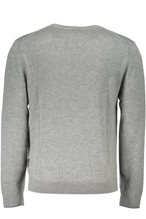 Napapijri Man Gray Sweater | Αγοράστε Napapijri Online - B2Brands | , Μοντέρνο, Ποιότητα - Αγοράστε Τώρα - Αγοράστε Τώρα