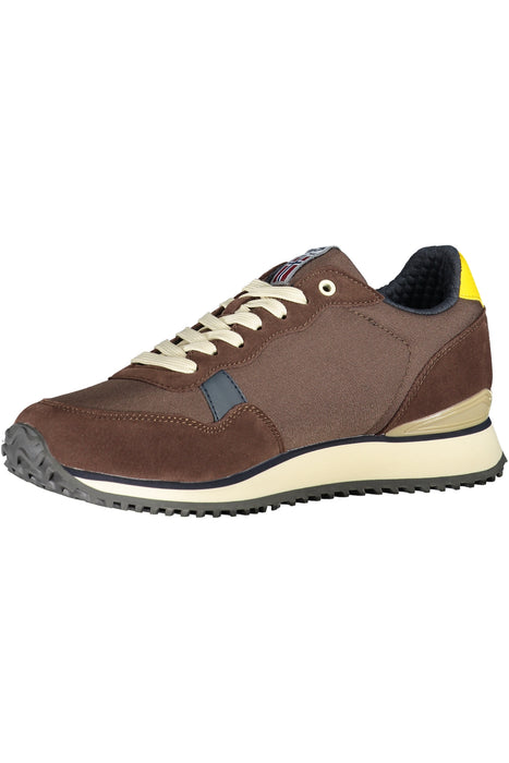 Napapijri Shoes Brown Mens Sports Shoes