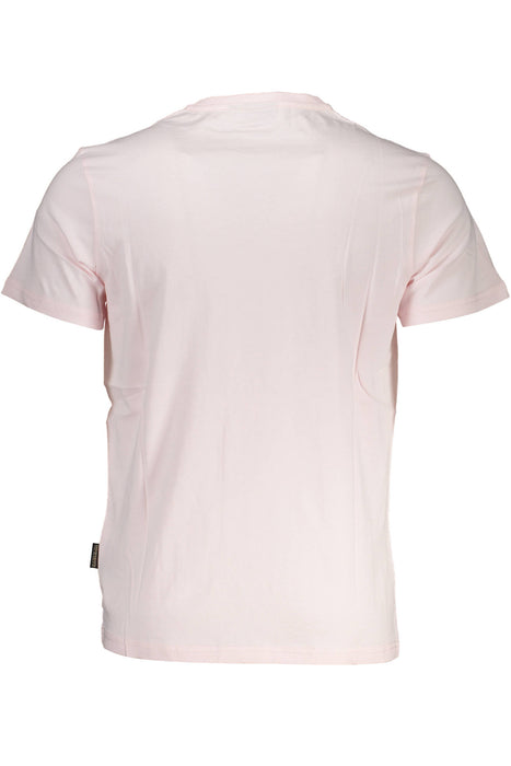 Napapijri Pink Man Short Sleeve T-Shirt