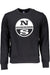 North Sails Mens Black Zipless Sweatshirt