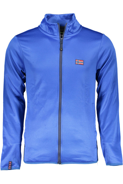 Norway 1963 Ανδρικό Blue Sweatshirt With Zip | Αγοράστε Norway Online - B2Brands | , Μοντέρνο, Ποιότητα - Υψηλή Ποιότητα
