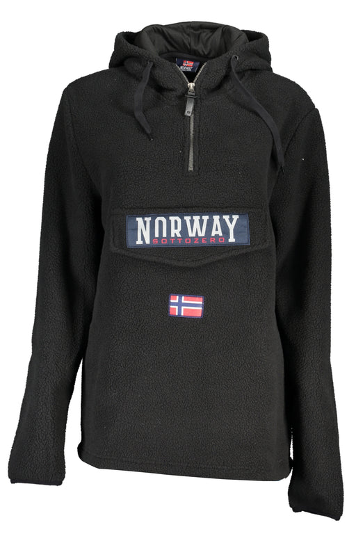 NORWAY 1963 WOMENS ZIPLESS SWEATSHIRT BLACK