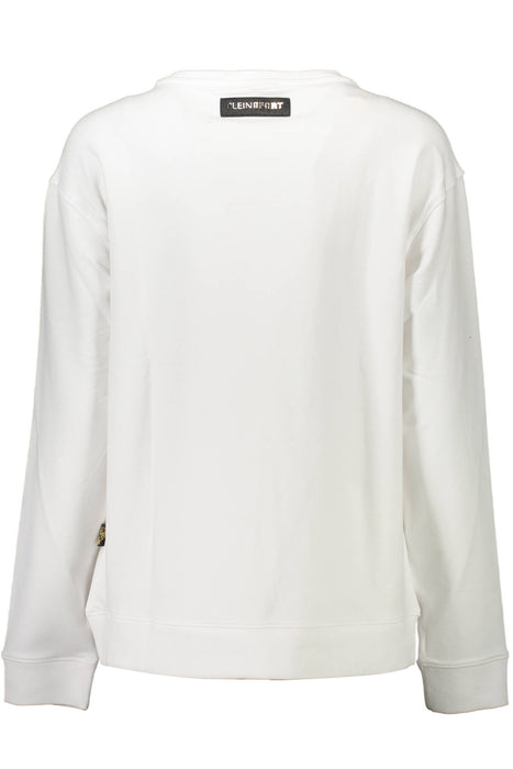 Plein Sport Sweatshirt Without Zip Woman White