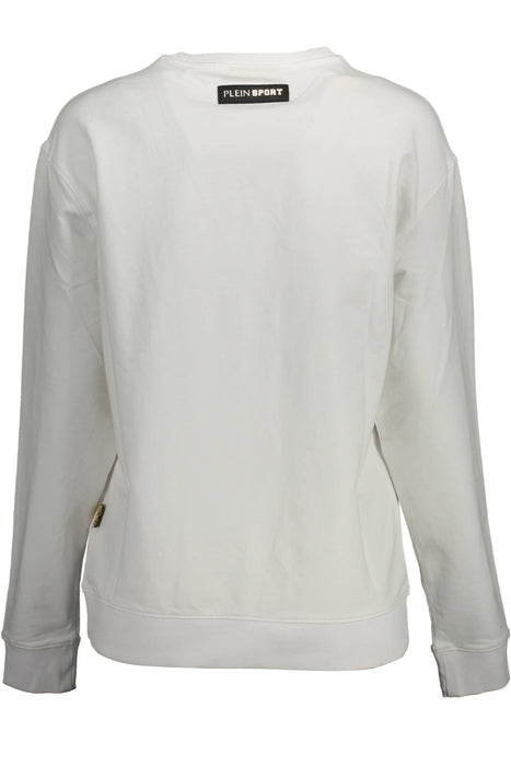 Plein Sport Sweatshirt Without Zip Woman White