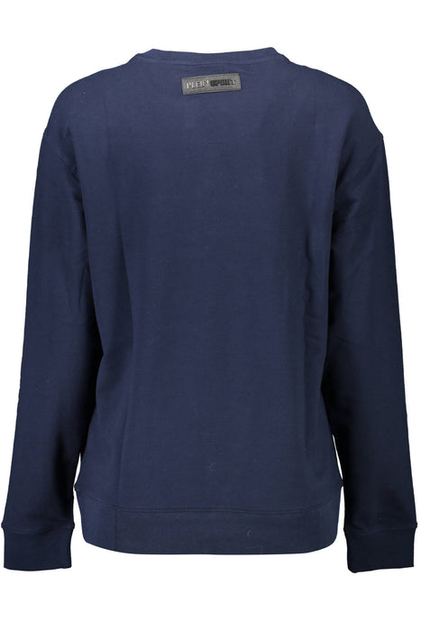 Plein Sport Sweatshirt Without Zip Woman Blue