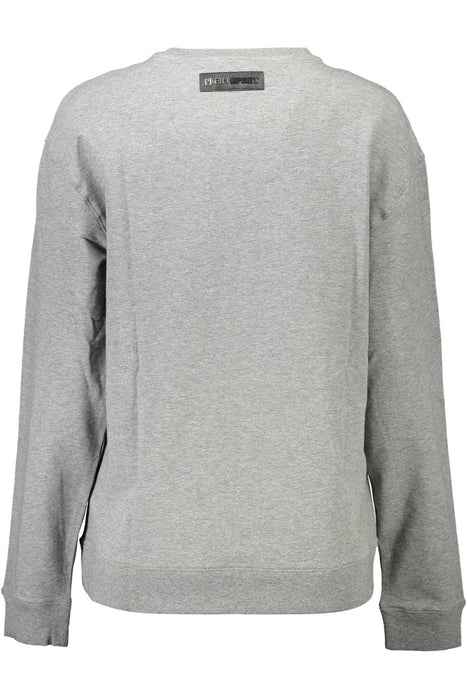 Plein Sport Sweatshirt Without Zip Woman Gray