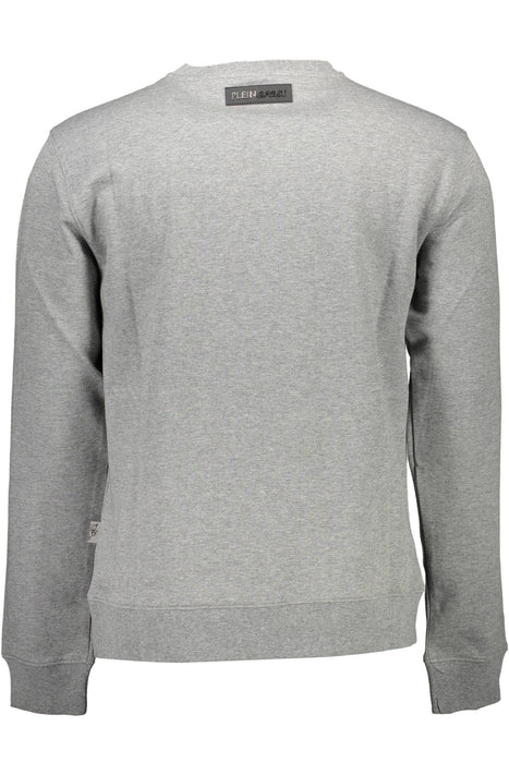 Plein Sport Sweatshirt Without Zip Man Gray | Αγοράστε Plein Online - B2Brands | , Μοντέρνο, Ποιότητα - Καλύτερες Προσφορές
