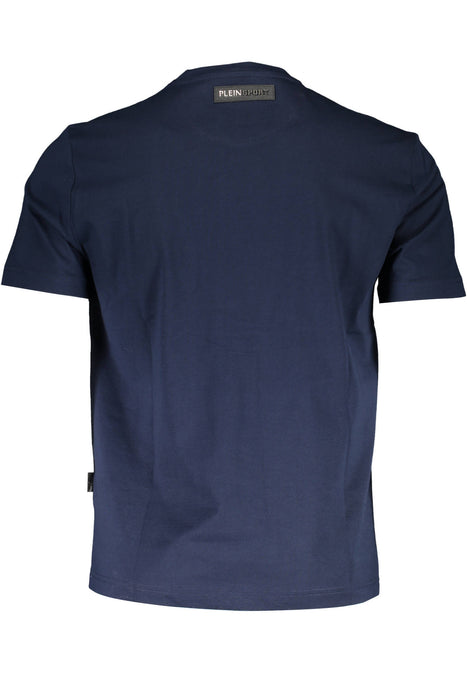 Plein Sport Mens Short Sleeve T-Shirt Blue