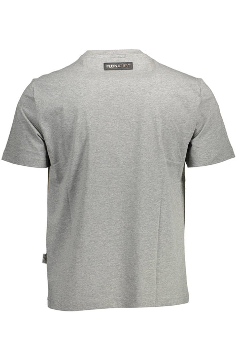 Plein Sport Mens Short Sleeve T-Shirt Gray