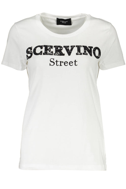 SCERVINO STREET WOMENS SHORT SLEEVE T-SHIRT WHITE