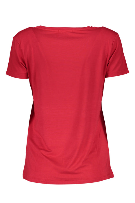 Scervino Street Womens Short Sleeve T-Shirt Red