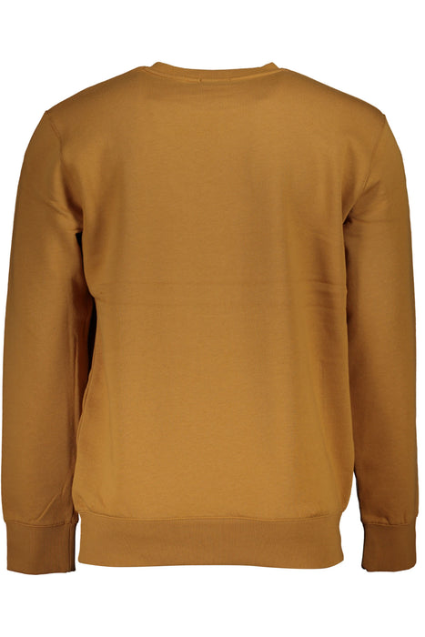 Timberland Mens Brown Zipless Sweatshirt