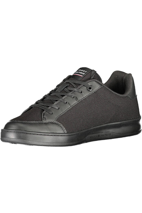 Tommy Hilfiger Black Mens Sports Shoes