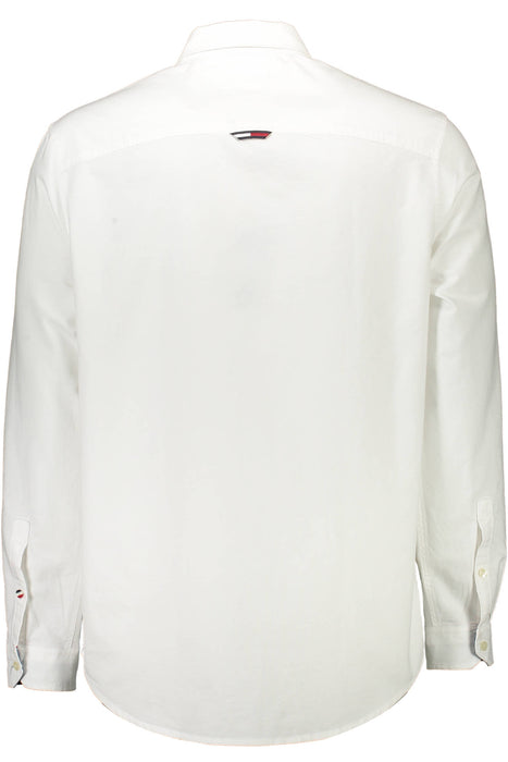 Tommy Hilfiger Mens Long Sleeved Shirt White