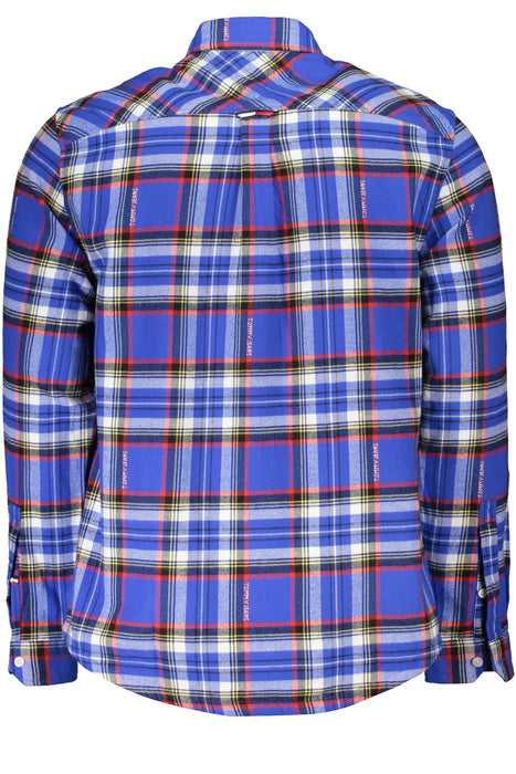 Tommy Hilfiger Ανδρικό Long Sleeve Shirt Blue | Αγοράστε Tommy Online - B2Brands | , Μοντέρνο, Ποιότητα - Καλύτερες Προσφορές