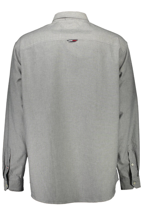 Tommy Hilfiger Ανδρικό Long Sleeve Shirt Gray | Αγοράστε Tommy Online - B2Brands | , Μοντέρνο, Ποιότητα - Καλύτερες Προσφορές