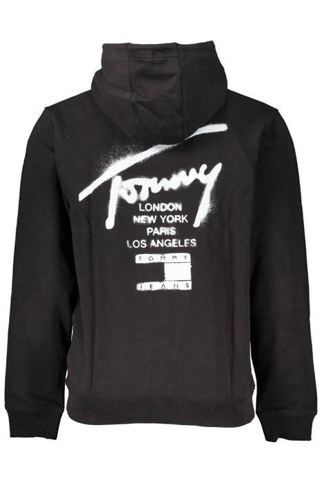Tommy Hilfiger Mens Black Zipped Sweatshirt