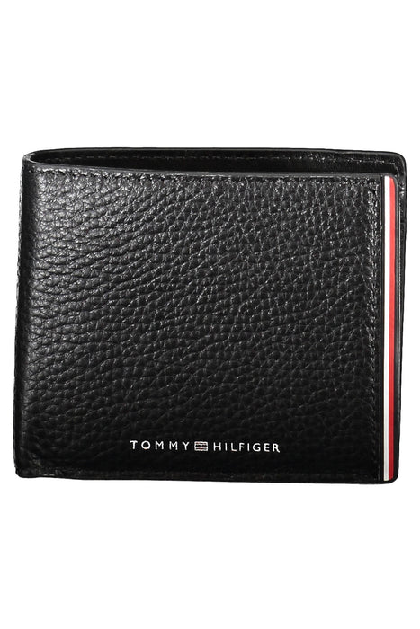 TOMMY HILFIGER BLACK MAN WALLET