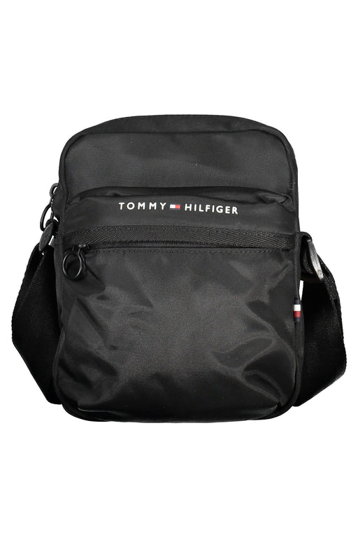 TOMMY HILFIGER MAN BLACK SHOULDER BAG
