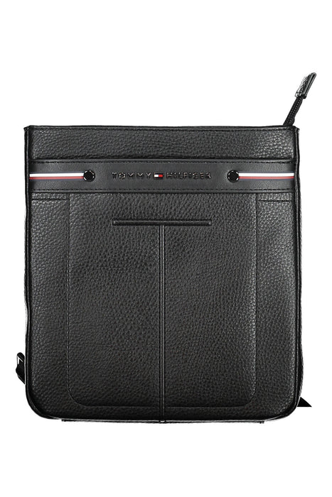 TOMMY HILFIGER MAN BLACK SHOULDER BAG