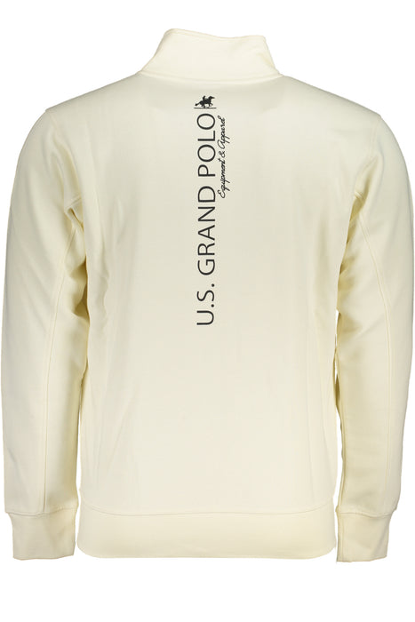 US GRAND POLO MENS WHITE ZIP SWEATSHIRT | Αγοράστε US Online - B2Brands | , Μοντέρνο, Ποιοτικό