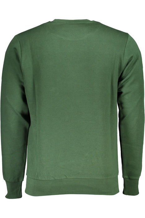 Us Grand Polo Mens Green Zipless Sweatshirt