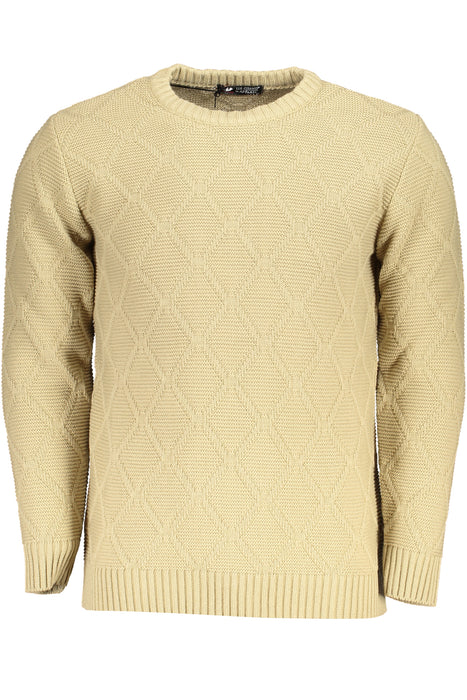 US GRAND POLO MENS BEIGE SWEATER