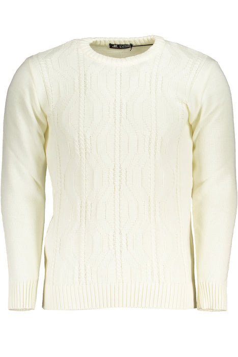 US GRAND POLO MENS WHITE SWEATER