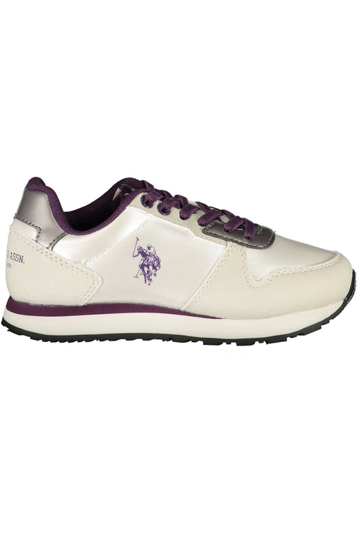 US POLO ASSN. WHITE CHILDREN&#39;S SPORTS SHOES