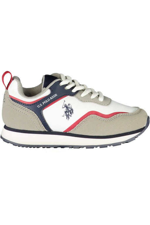 US POLO ASSN. WHITE CHILDREN&#39;S SPORTS SHOES